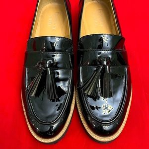 Franco Sarto Carolynn Patent Leather Loafer Sz 8.5